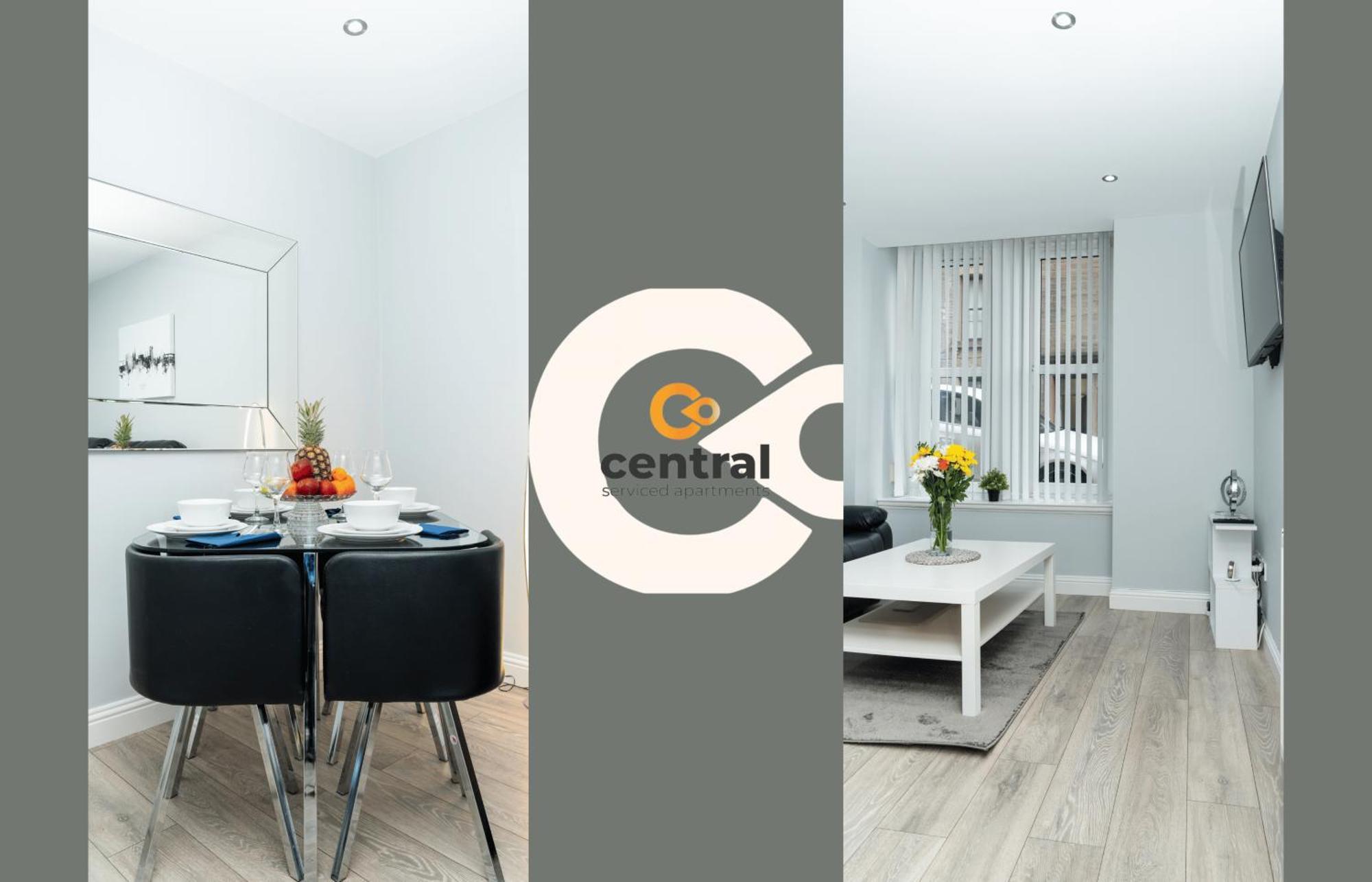 Central Serviced Apartments - 2 Bedroom - Ground Floor - Monthly & Weekly Bookings Welcome - Free Street Parking - 2 Double Beds - Wifi - Smart Tvs In Rooms - Fully Equipped - Heating 24-7 - Contractor & Short Stay Favourite Dundee Extérieur photo